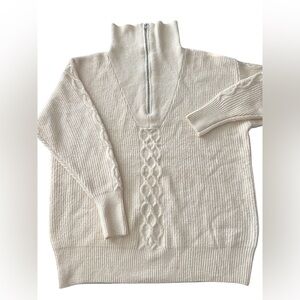 Cotton On Cream Turtleneck Sweater Women’s M